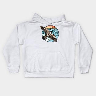 Niagara Falls Peregrine Falcon Kids Hoodie